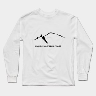 Chamonix Mont Blanc leewarddesign Long Sleeve T-Shirt